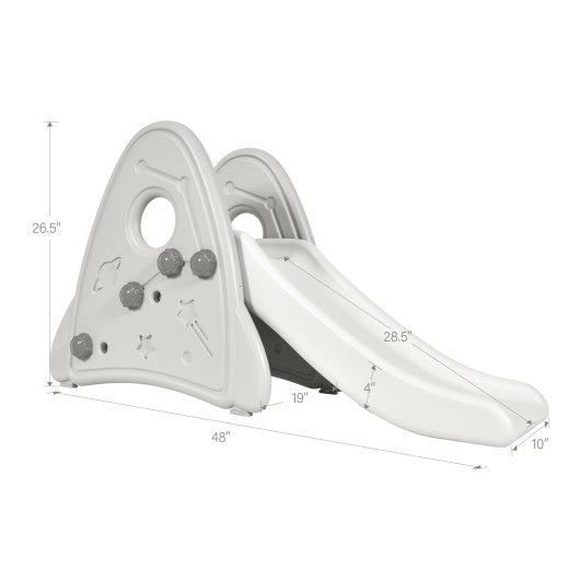 Freestanding Baby Slide Indoor First Play Climber Slide Set for Boys Girls -Blue - Set Shop and Smile