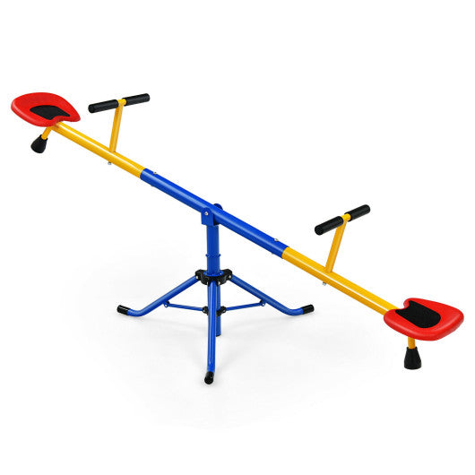 360°Rotation Kids Seesaw Swivel Teeter Totter Playground Equipment - Set Shop and Smile