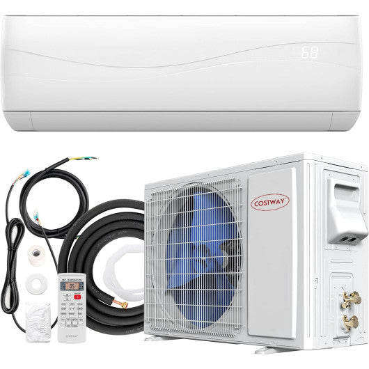 24000 BTU 18.5 SEER2 208-230V Ductless Mini Split Air Conditioner and Heater - Set Shop and Smile