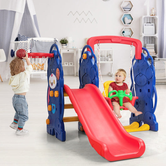 3-in-1 Toddler Climber and Swing Playset - Set Shop and Smile