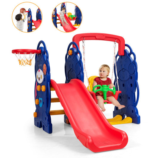 3-in-1 Toddler Climber and Swing Playset - Set Shop and Smile