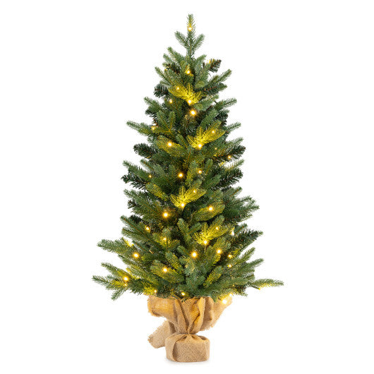 3 Feet Tabletop Battery Operated Christmas Tree with LED lights