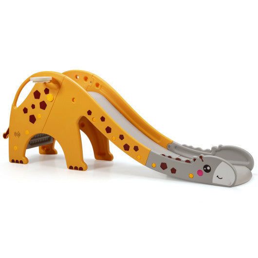 3-in-1 Kids Climber Slide Play Set with Basketball Hoop-Green - Set Shop and Smile