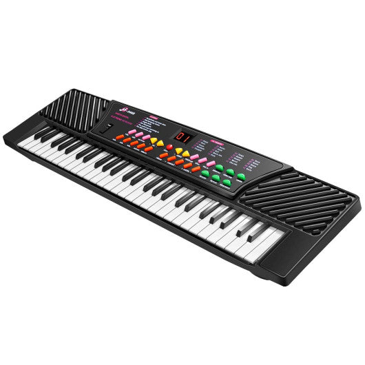 54 Keys Kids Electronic Music Piano - Set Shop and Smile