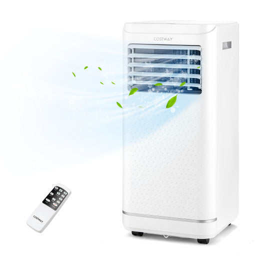 8000/10000 BTU Portable Air Conditioner with Dehumidifier and Fan Mode-10000 BTU - Set Shop and Smile