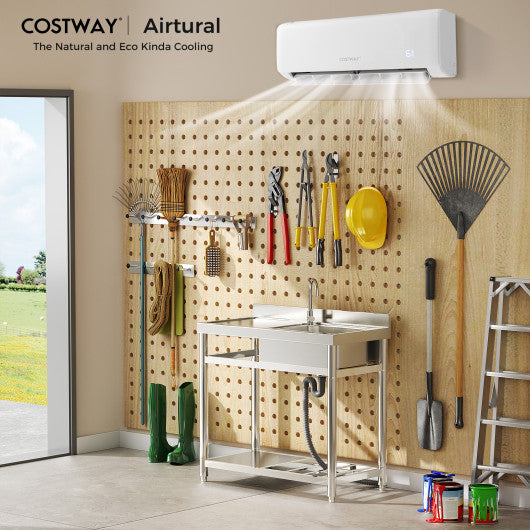 17000 BTU 21 SEER2 208-230V Ductless Mini Split Air Conditioner and Heater