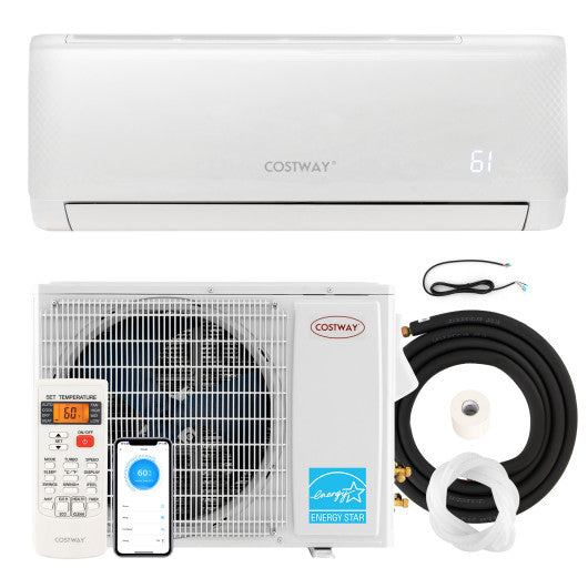 17000 BTU 21 SEER2 208-230V Ductless Mini Split Air Conditioner and Heater