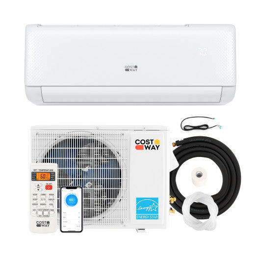 17000 BTU 21 SEER2 208-230V Ductless Mini Split Air Conditioner and Heater