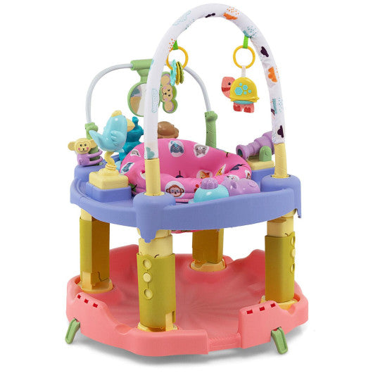 3-in-1 Baby Activity Center with 3-position for 0-24 Months-Green - Set Shop and Smile