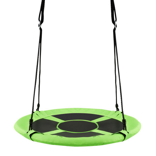 2-in-1 40 Inch Kids Hanging Chair Detachable Swing Tent Set-Green - Set Shop and Smile