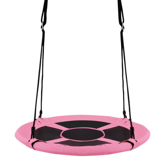 2-in-1 40 Inch Kids Hanging Chair Detachable Swing Tent Set-Pink - Set Shop and Smile