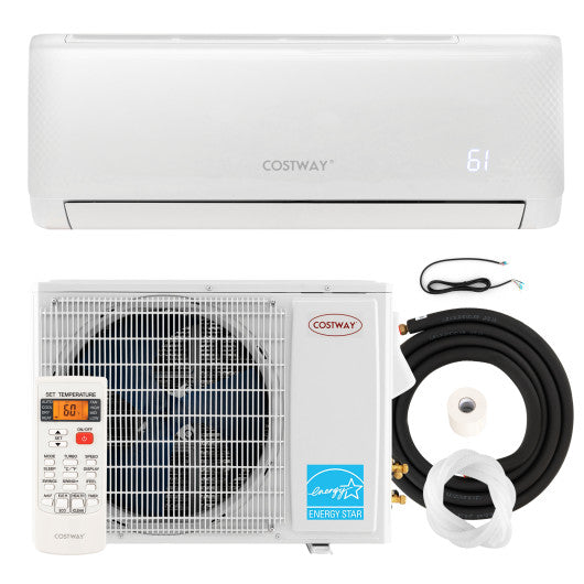17000 BTU 21 SEER2 208-230V Ductless Mini Split Air Conditioner and Heater