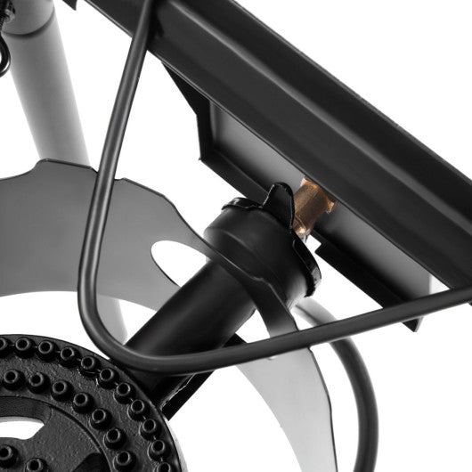 100 000-BTU Portable Propane Outdoor Camp Stove with Adjustable Legs - Set Shop and Smile