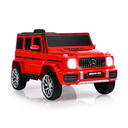 12V Mercedes-Benz G63 Licensed Kids Ride On Car with Remote Control-Red - Set Shop and Smile