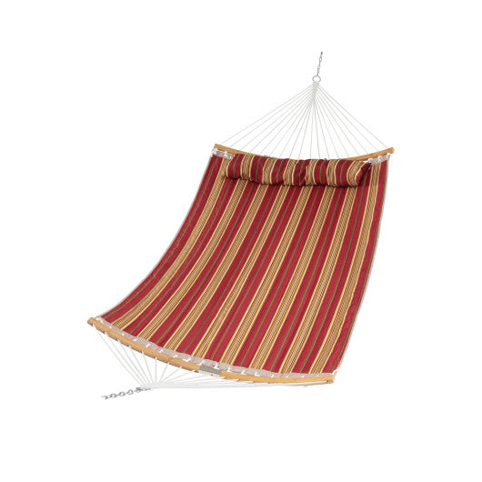 Outdoor Hammock with Detachable Pillow-Red - Set Shop and Smile