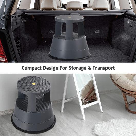 330 lbs Step Stool with Non-Slip Rubber Platform at Set Shop and Smile