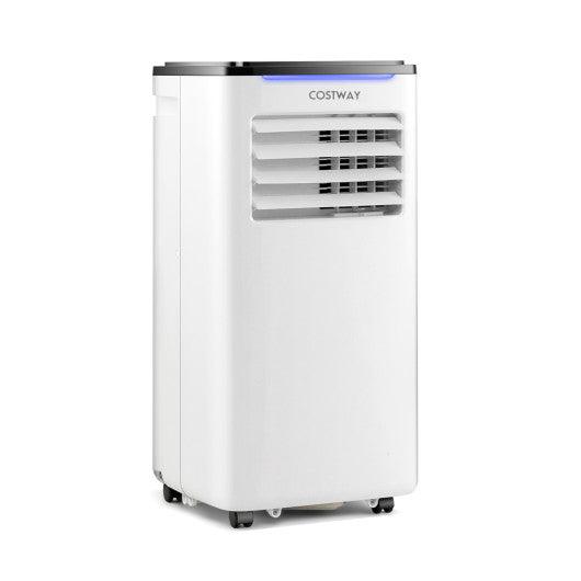 8000/10000 BTU 3-in-1 Portable Air Conditioner with Fan and Dehumidifier Mode-10000 BTU at Set Shop and Smile