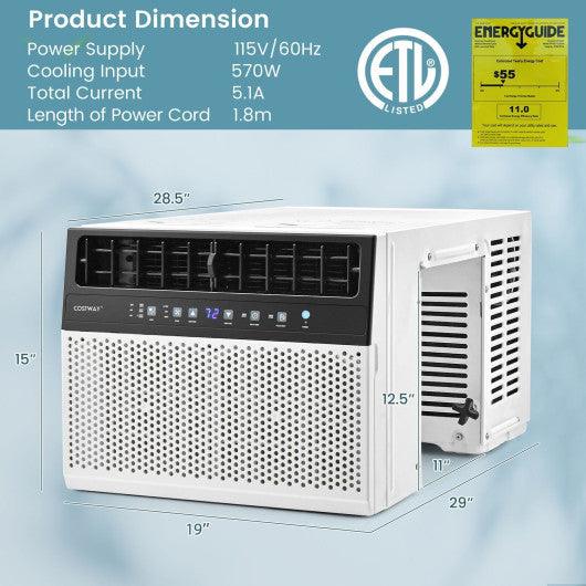 Window Air Conditione with Handy Remote and LED Control Panel-10000 BTU at Set Shop and Smile