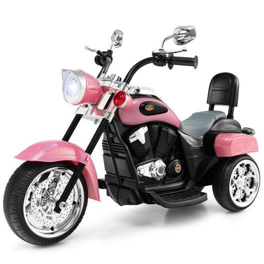 6V 3 Wheel Kids Motorcycle-Pink at Set Shop and Smile