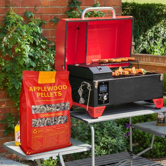 20 Pounds Apple Wood Pellets 100% All-Natural for Pellet Grills at Set Shop and Smile