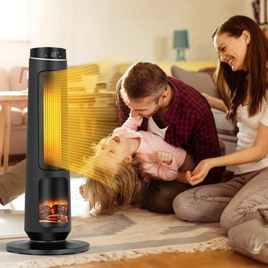 1500W PTC Fast Heating Space Heater for Indoor Use-Black at Set Shop and Smile