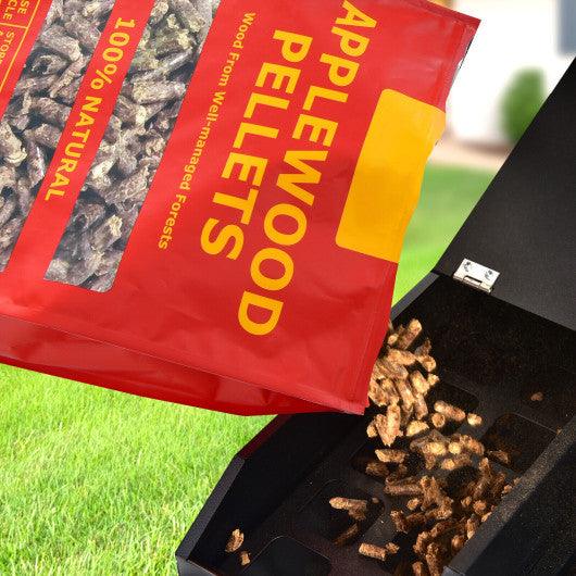 20 Pounds Apple Wood Pellets 100% All-Natural for Pellet Grills at Set Shop and Smile