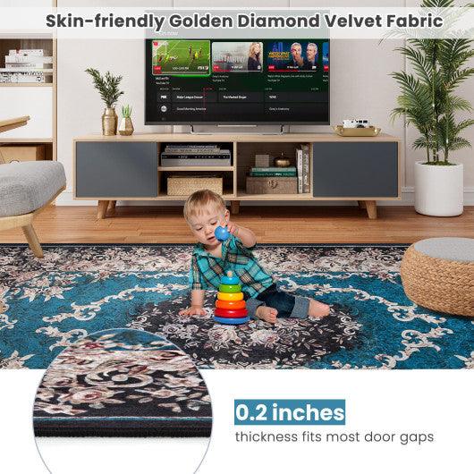 Area Rug with Non-Shedding Surface and Anti-slip Bottom-M at Set Shop and Smile