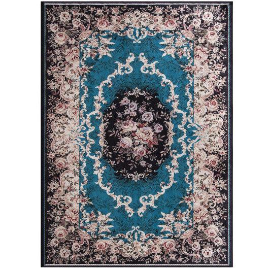 Area Rug with Non-Shedding Surface and Anti-slip Bottom-M at Set Shop and Smile