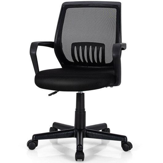 Mid-Back Mesh Height Adjustable Executive Chair with Lumbar Support at Set Shop and Smile