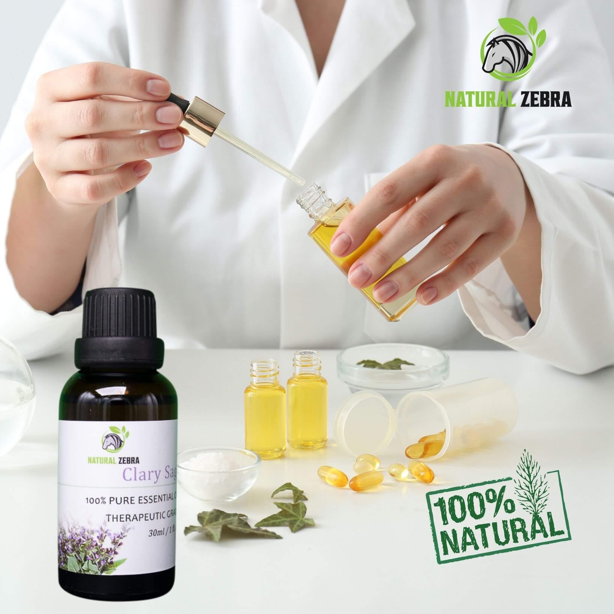 Clary Sage Essential Oil at Set Shop and Smile