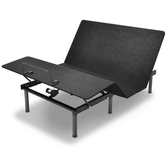Queen Size Adjustable Bed Base Frame with Wireless Remote Control at Set Shop and Smile