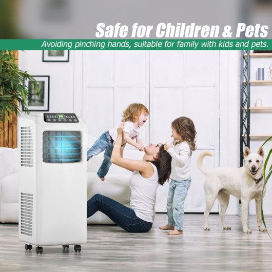 9000 BTU Portable Air Conditioner with Built-in Dehumidifier and Remote Control at Set Shop and Smile