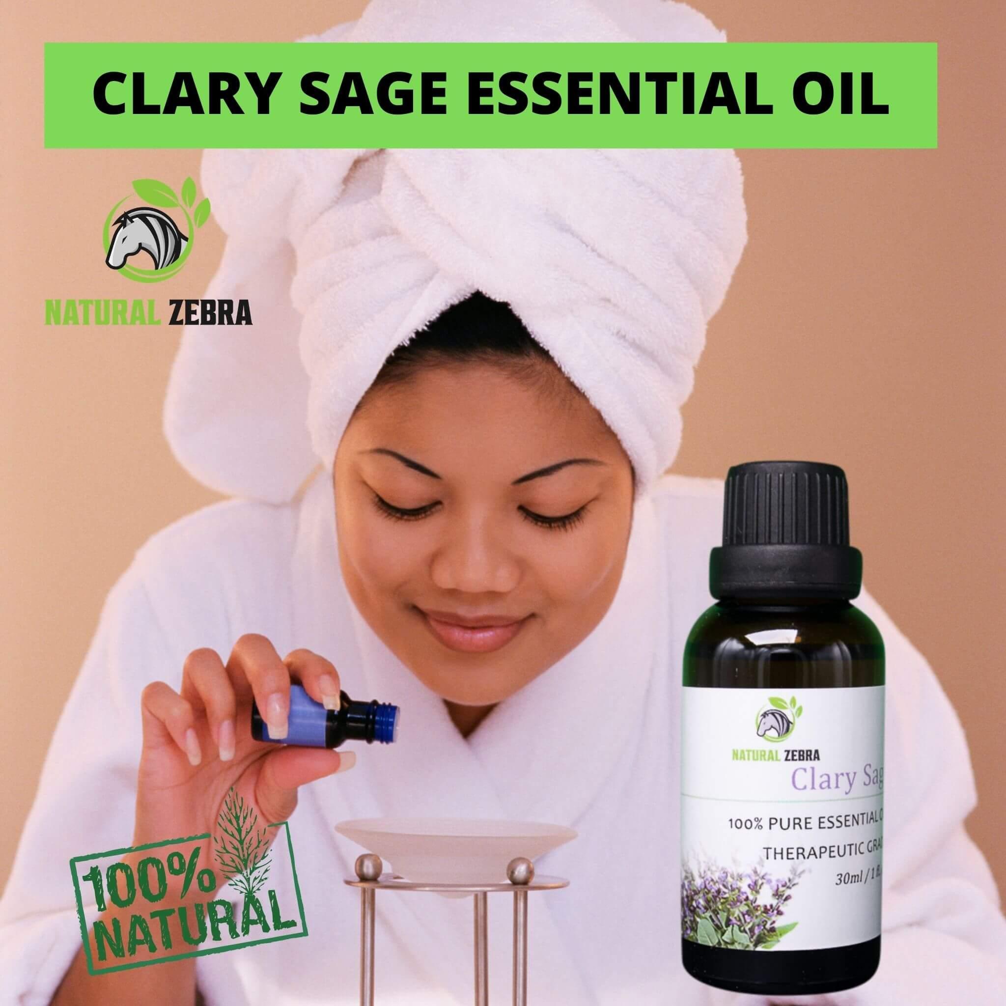 Clary Sage Essential Oil at Set Shop and Smile