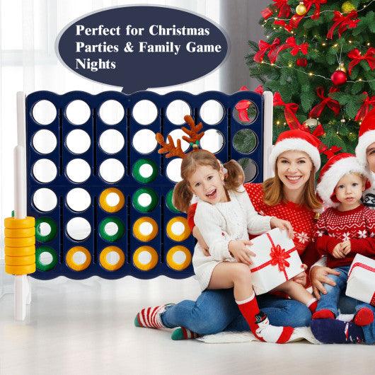 4-to-Score 4 in A Row Giant Game Set for Kids Adults Family Fun at Set Shop and Smile