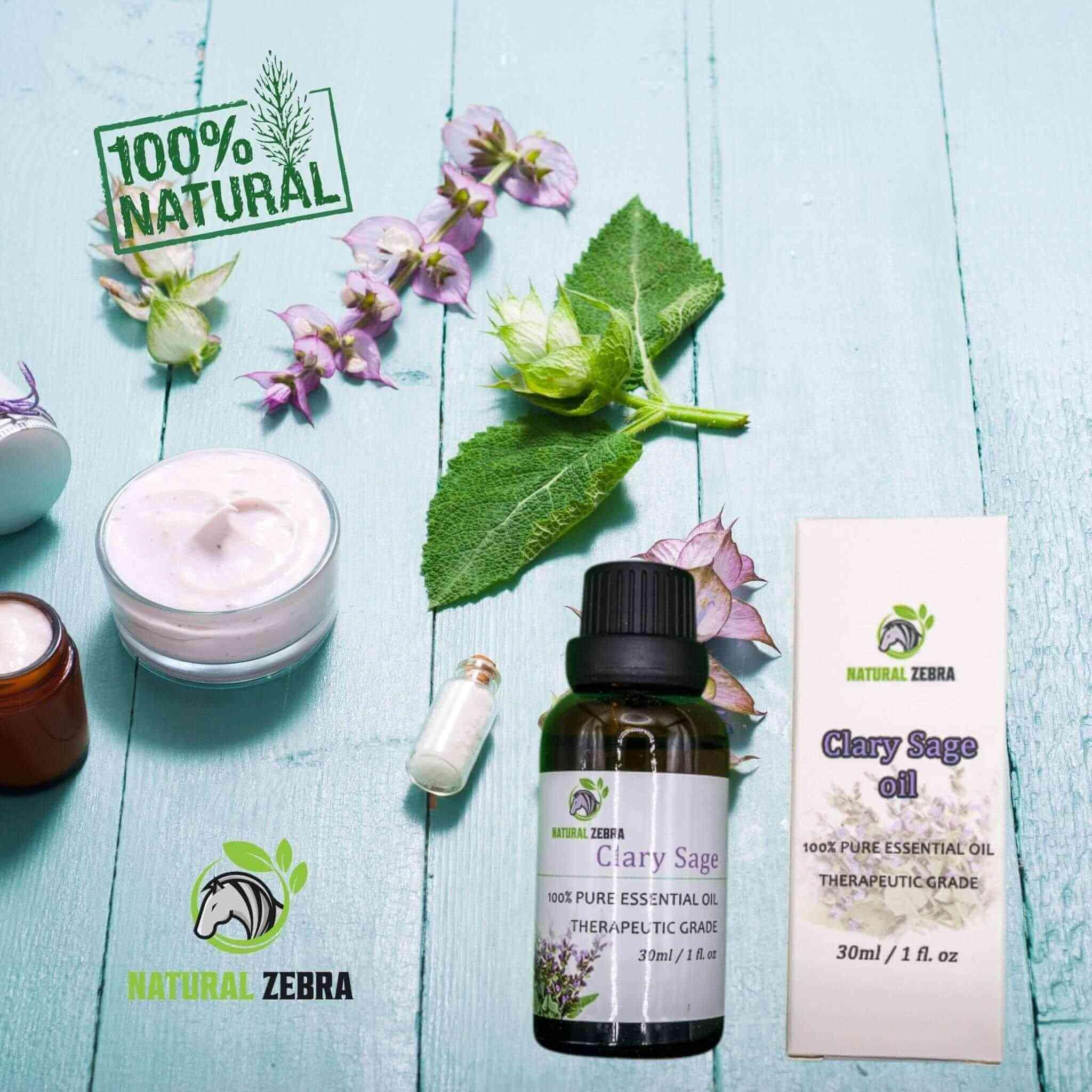 Clary Sage Essential Oil at Set Shop and Smile