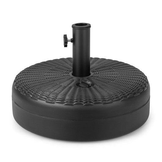 18 Inch Fillable Heavy-Duty Round Umbrella Base Stand at Set Shop and Smile