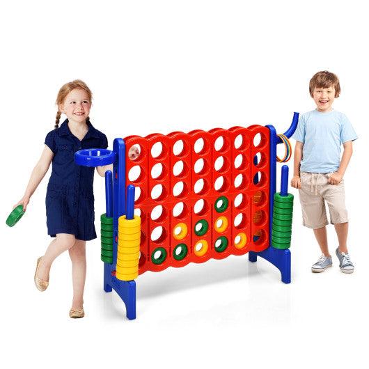 2.5Ft 4-to-Score Giant Game Set-Blue at Set Shop and Smile