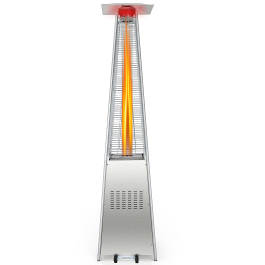 42000 BTU Pyramid Patio Heater with Wheels - Set Shop and Smile