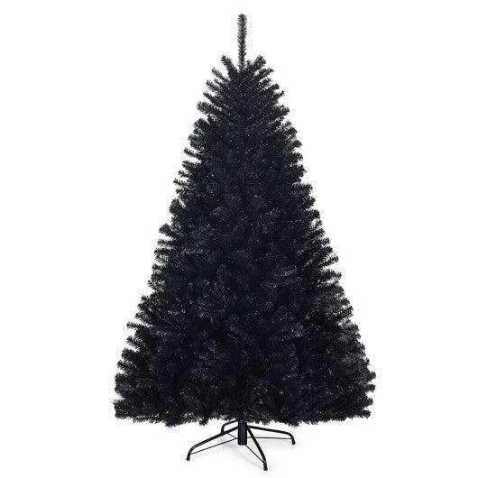 6 Feet Hinged Artificial Halloween Christmas Tree at Set Shop and Smile