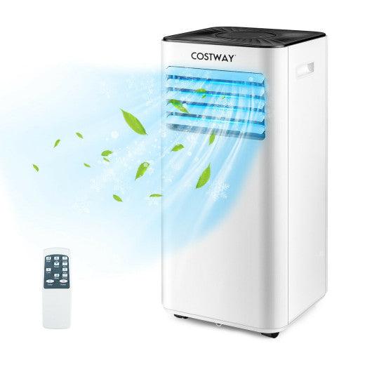 Portable Air Conditioner 10000 BTU Evaporative Air Cooler Dehumidifier-White at Set Shop and Smile