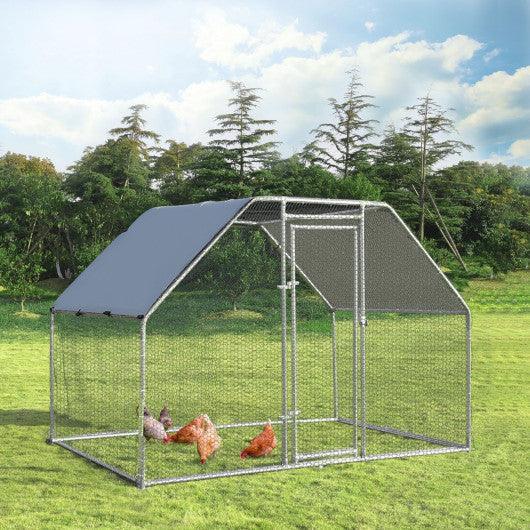 9.5 x 6.5 Feet Large Walk In Chicken Run Cage at Set Shop and Smile
