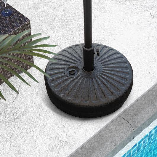 20 Inch Fillable Heavy-Duty Round Umbrella Base Stand at Set Shop and Smile