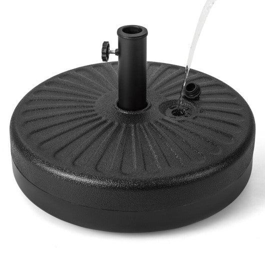 20 Inch Fillable Heavy-Duty Round Umbrella Base Stand at Set Shop and Smile