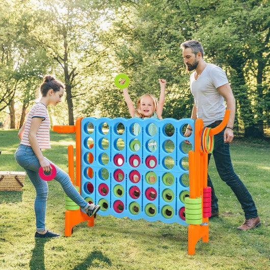 2.5ft 4-to-Score Giant Game Set-Orange at Set Shop and Smile