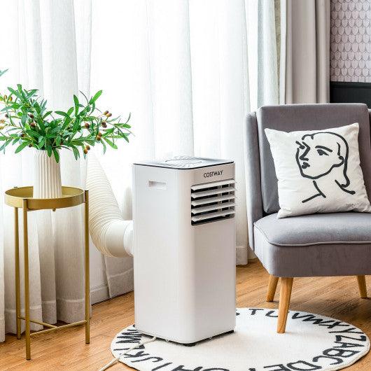 Portable Air Conditioner 10000 BTU Evaporative Air Cooler Dehumidifier-White at Set Shop and Smile