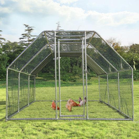 9.5 x 19 Feet Large Walk In Chicken Coop at Set Shop and Smile