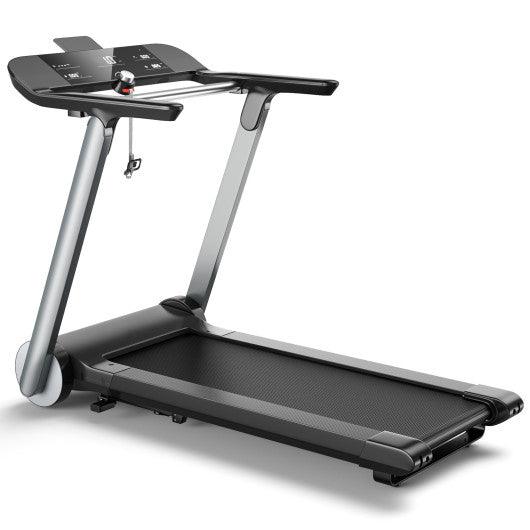 Italian Designed Folding Treadmill with Heart Rate Belt and Fatigue Button at Set Shop and Smile