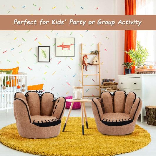 Household Five Fingers Baseball Glove Shaped Kids Leisure Upholstered Sofa at Set Shop and Smile
