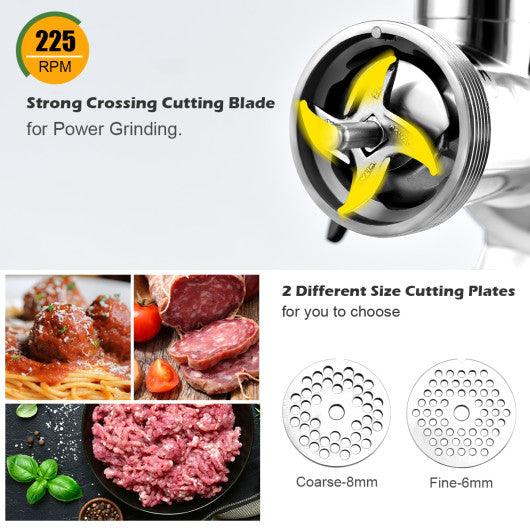 Heavy Duty 1.5HP 1100W 550LB/h Commercial Grade Meat Grinder at Set Shop and Smile