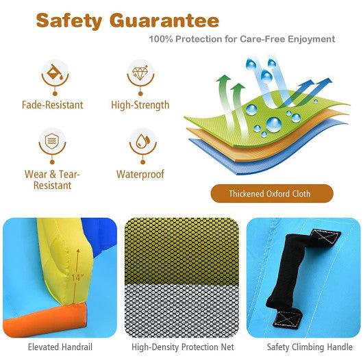 6-in-1 Inflatable Water Slides with Blower for Kids at Set Shop and Smile